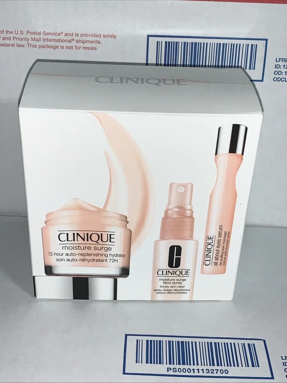 Clinique Moisture Surge Hydration 3-Piece Gift Set All About Eyes New Box